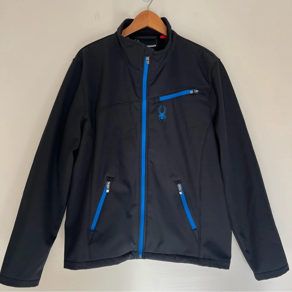 Spyder Men’s Size Large Mid-Weight Full Zip Jacket